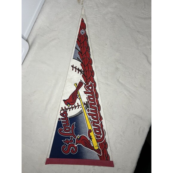 St. Louis Cardinals 2002 MLB Baseball Team 30 x 12 Felt Pennant Made In The USA - Picture 1 of 5